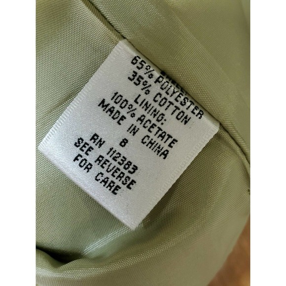 Reba Women's Cream Polyester/Cotton Casual Coat - Picture 8 of 11